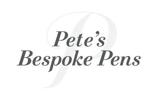 Pete's Bespoke Pens